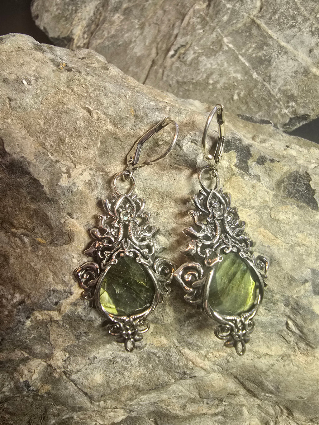 Elven court earrings | Silver Plated