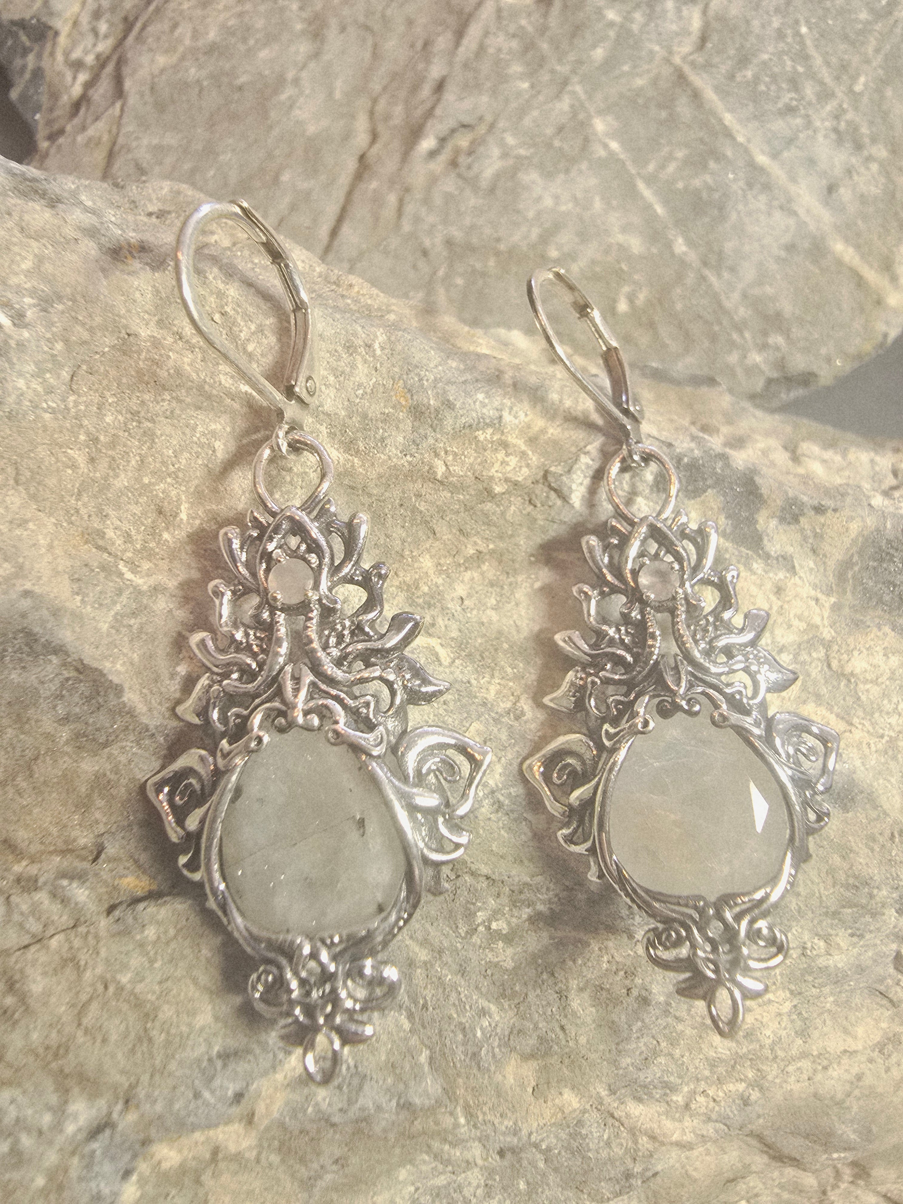 Elven court earrings | Silver Plated