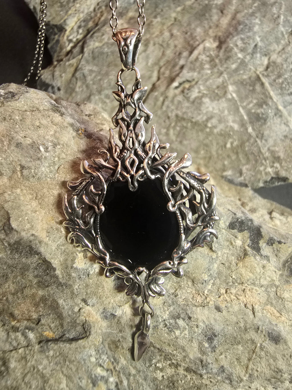 Nightbloom Pendant | Silver Plated