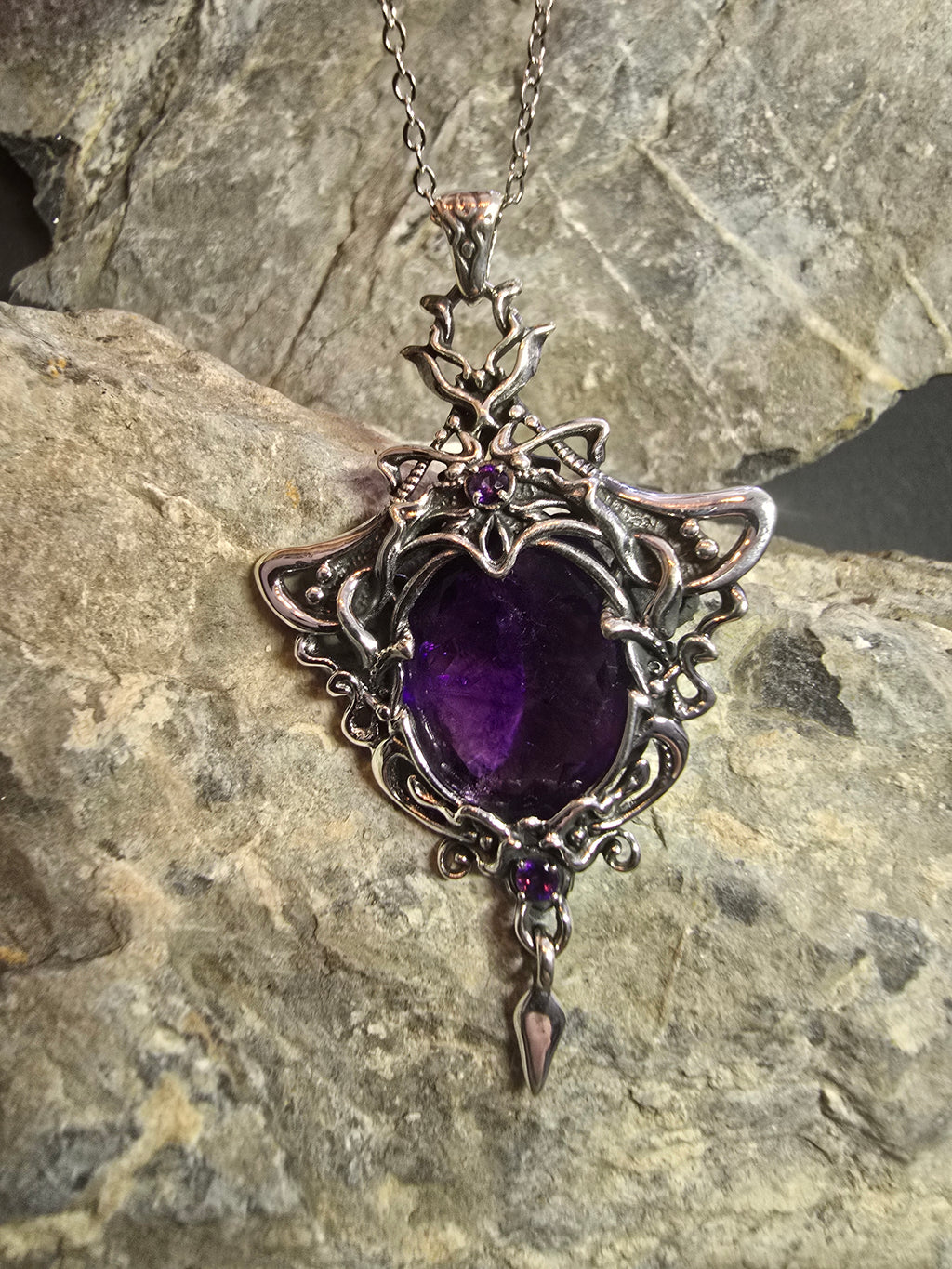 Dewfall Pendant | Silver Plated