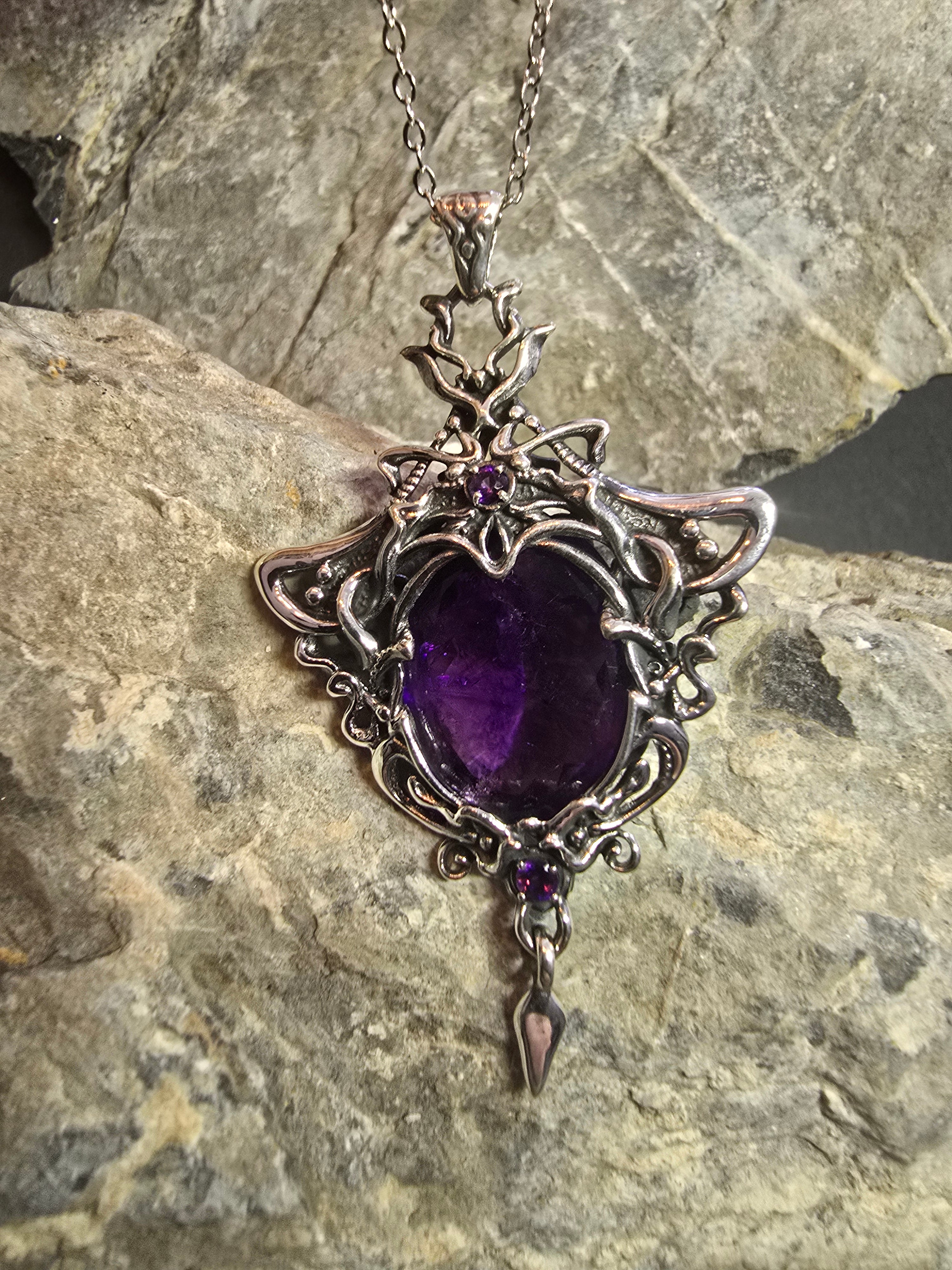 Dewfall Pendant | Silver Plated