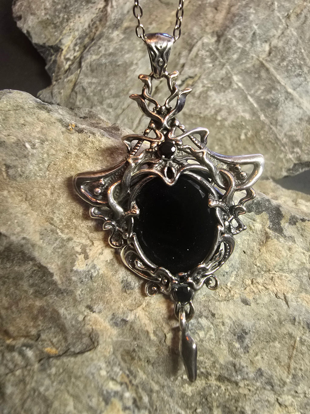 Dewfall Pendant | Silver Plated