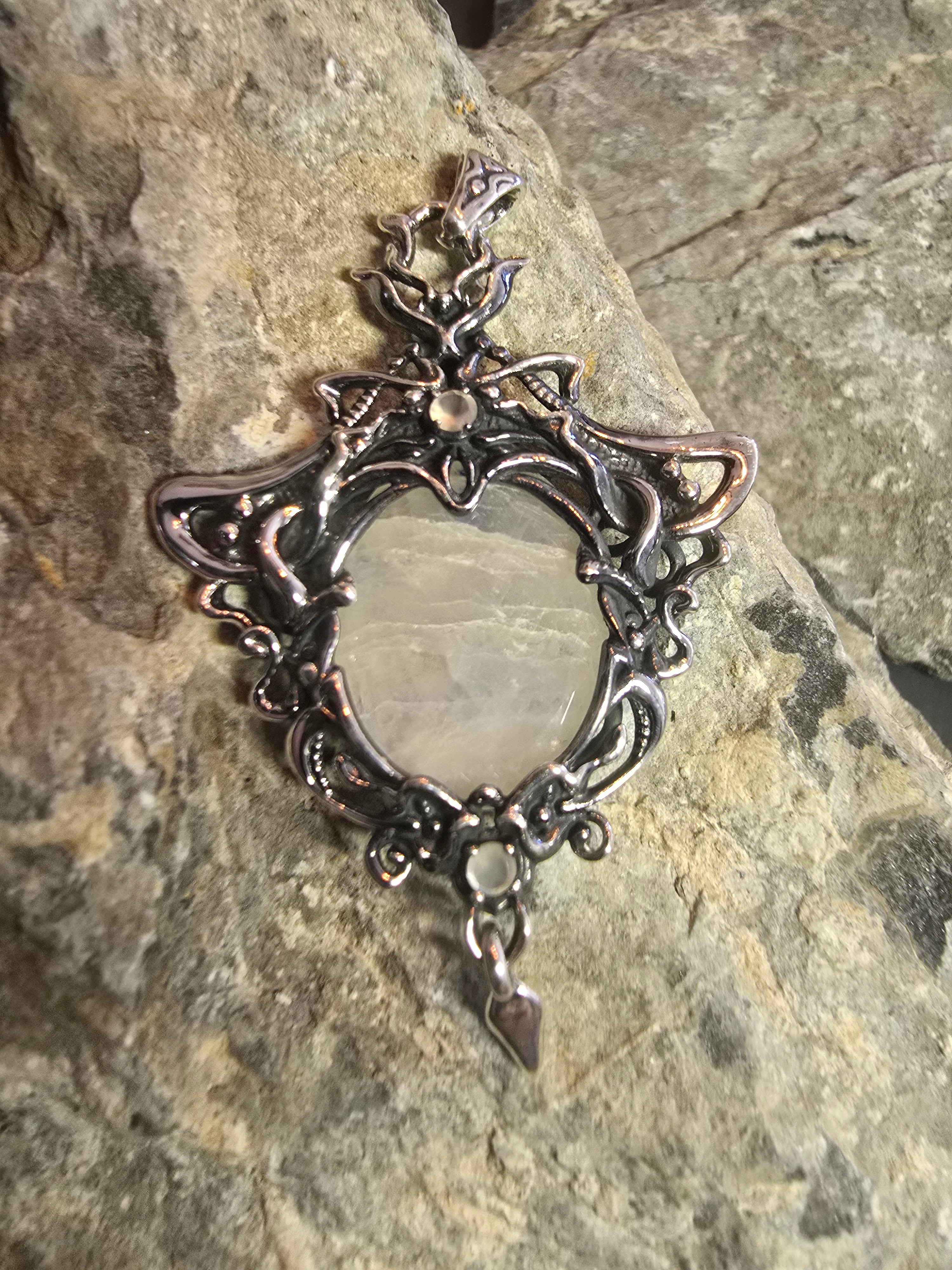 Dewfall Pendant | Silver Plated