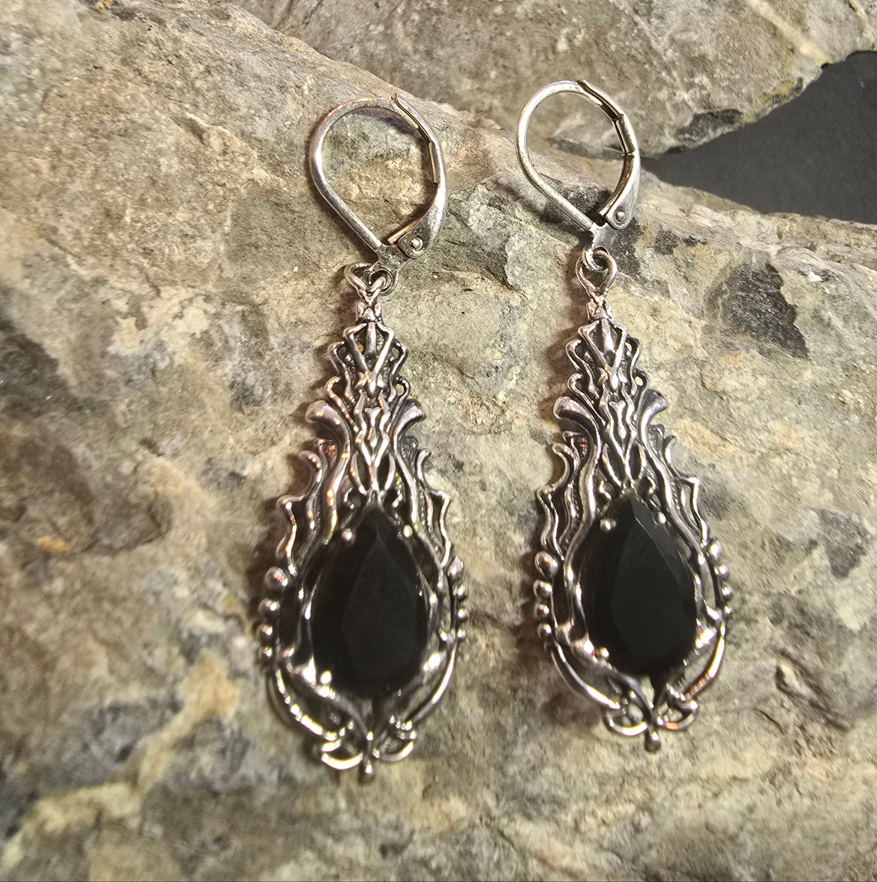 Emberwake Earrings | Silver Plated