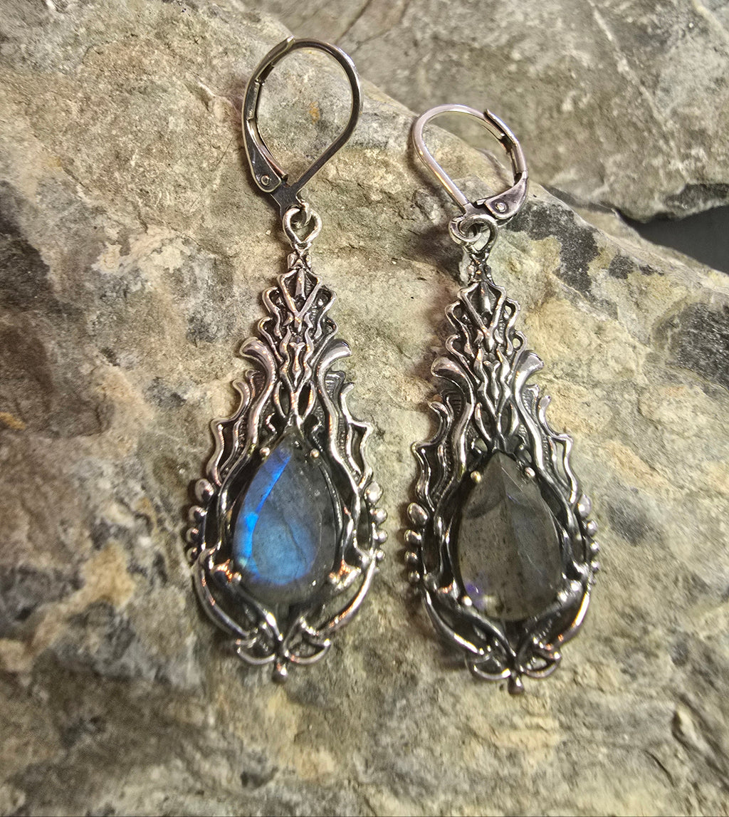 Emberwake Earrings | Silver Plated