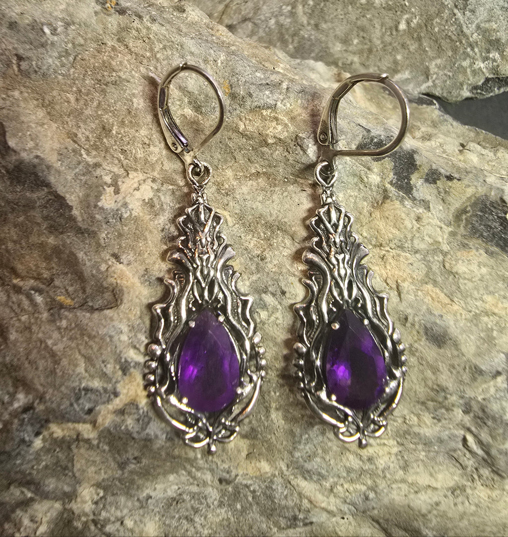 Emberwake Earrings | Silver Plated