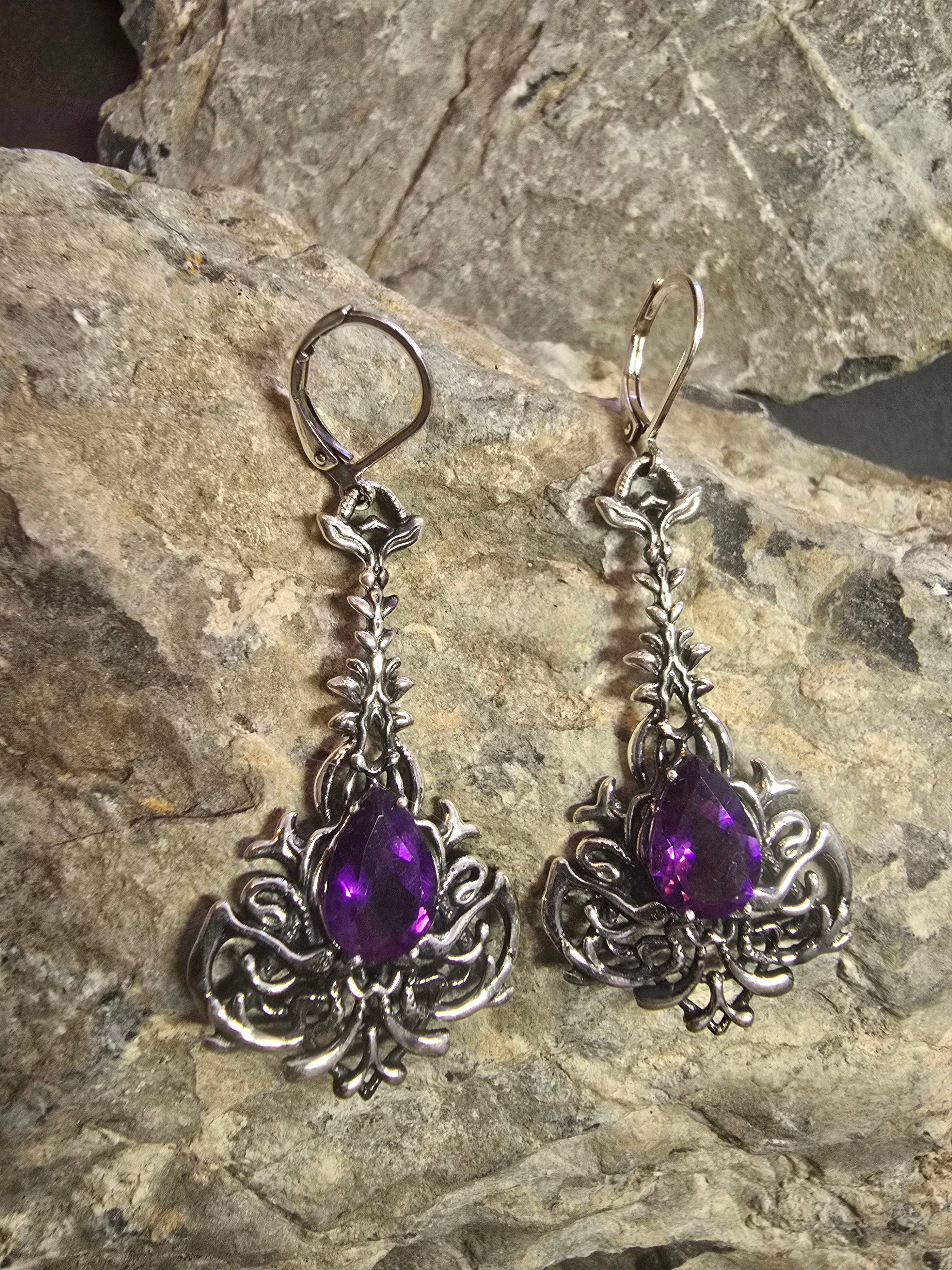 Scorpio Earrings | Silver