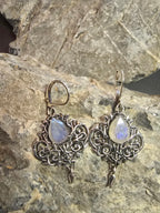 Lunalith Earrings | Silver Plated