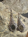 Ivybound Earrings | Silver plated
