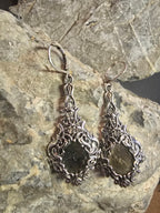Ivybound Earrings | Silver plated