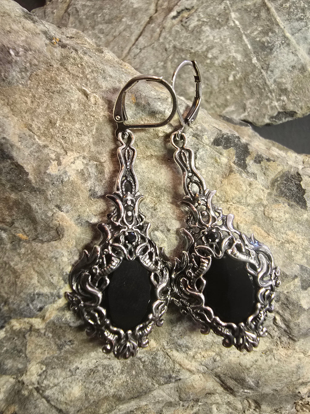Ivybound Earrings | Silver plated