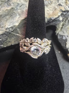 Ashveil | 925 silver ring set