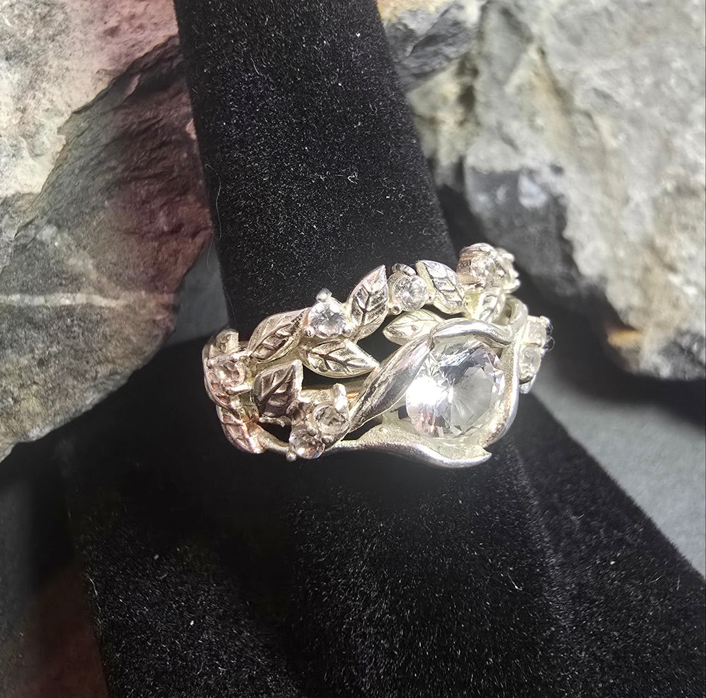 Ashveil | 925 silver ring set
