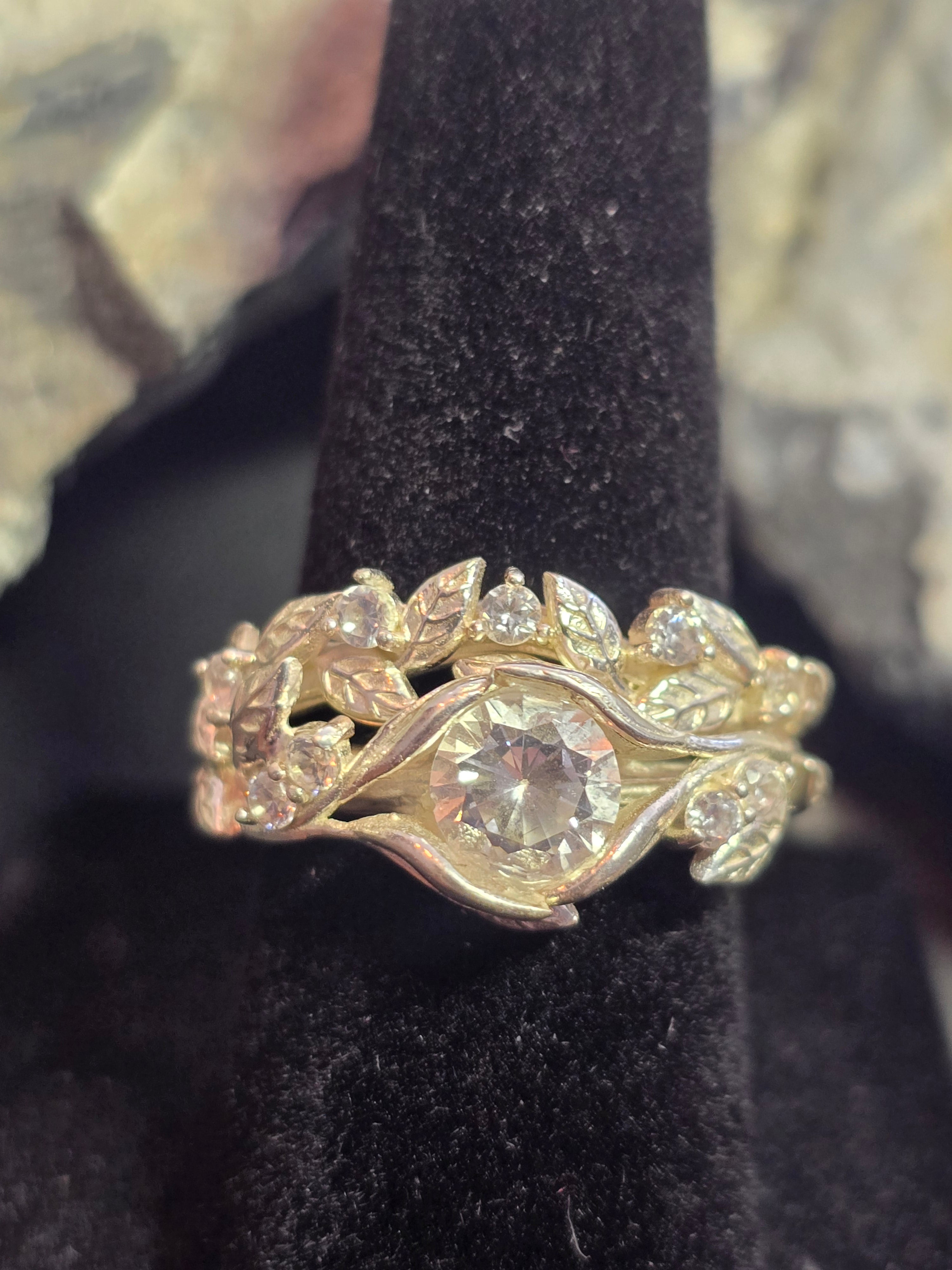 Ashveil | 925 silver ring set