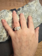 Ashveil | 925 silver ring set