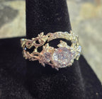 Amberfall | 925 silver ring set