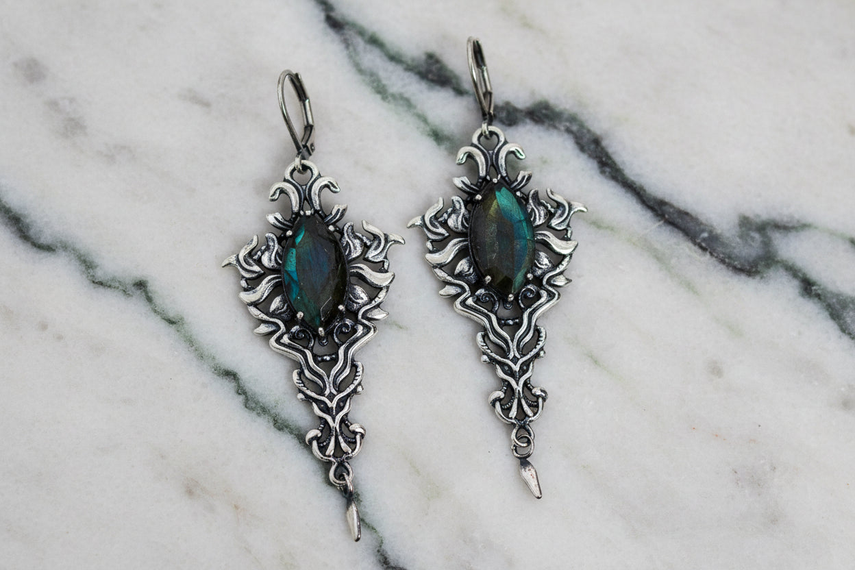 Lilith Earrings | Silver