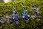 Elven court earrings | Silver Plated