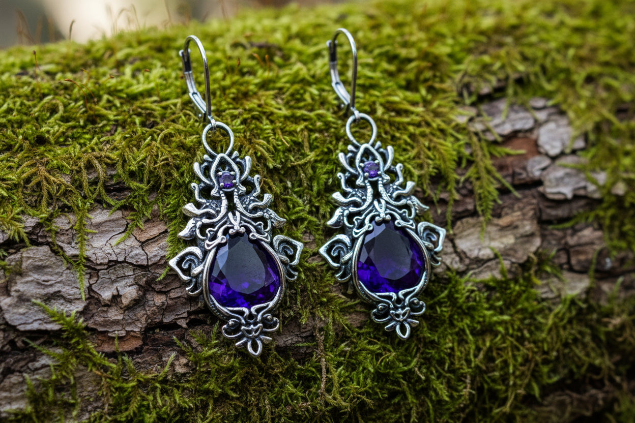 Elven court earrings | Silver Plated