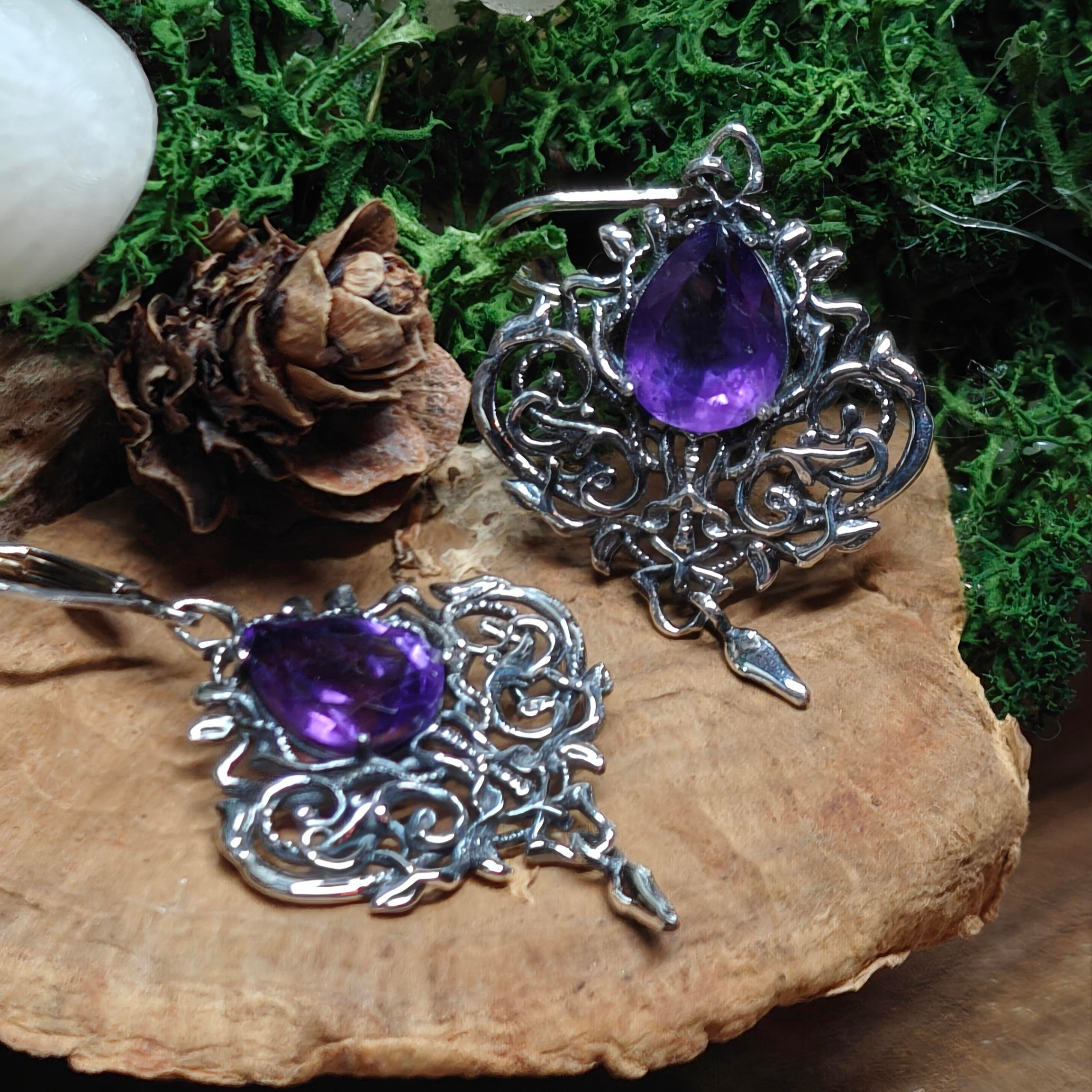 Lunalith Earrings | Silver Plated