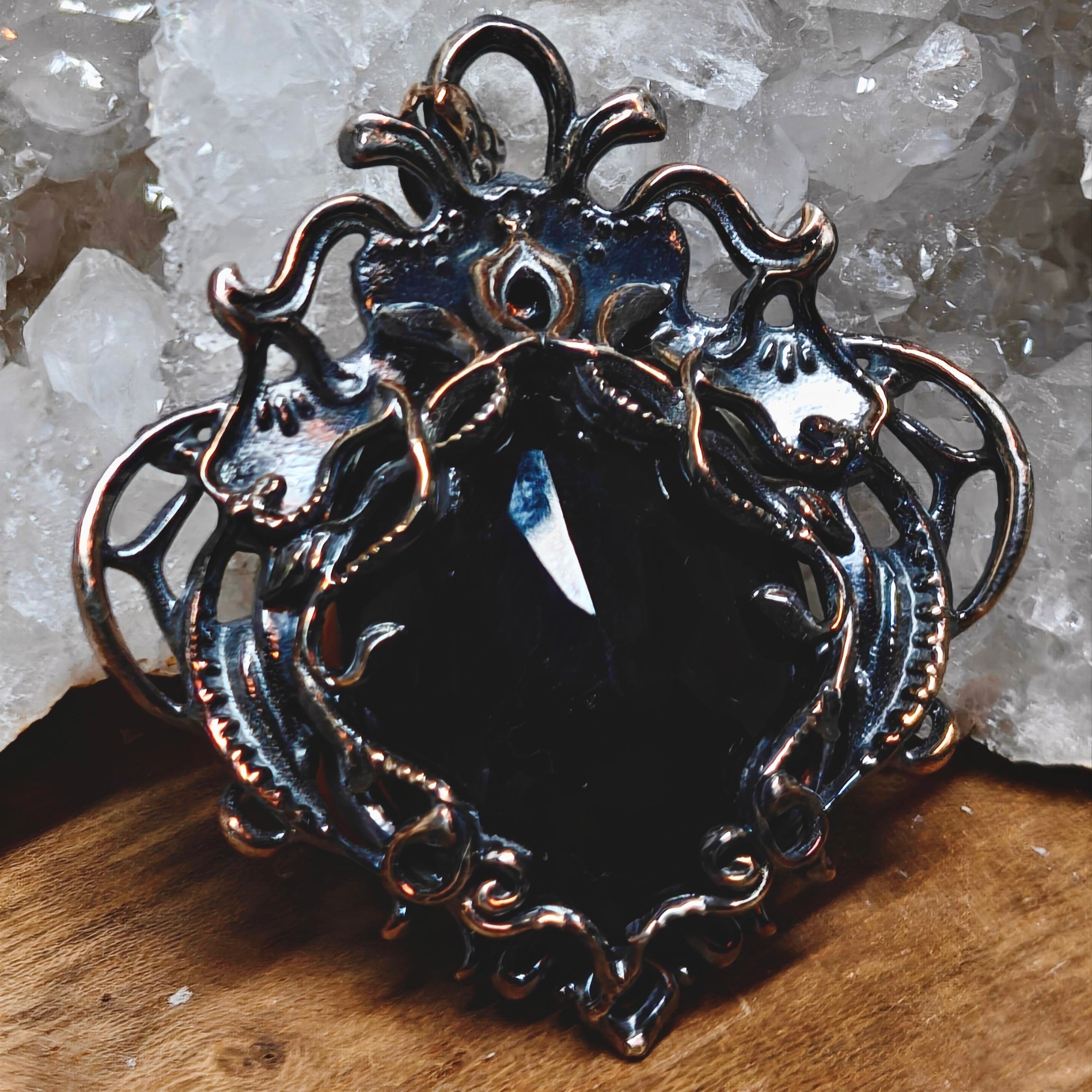 Aetherglass Pendant | Silver plated