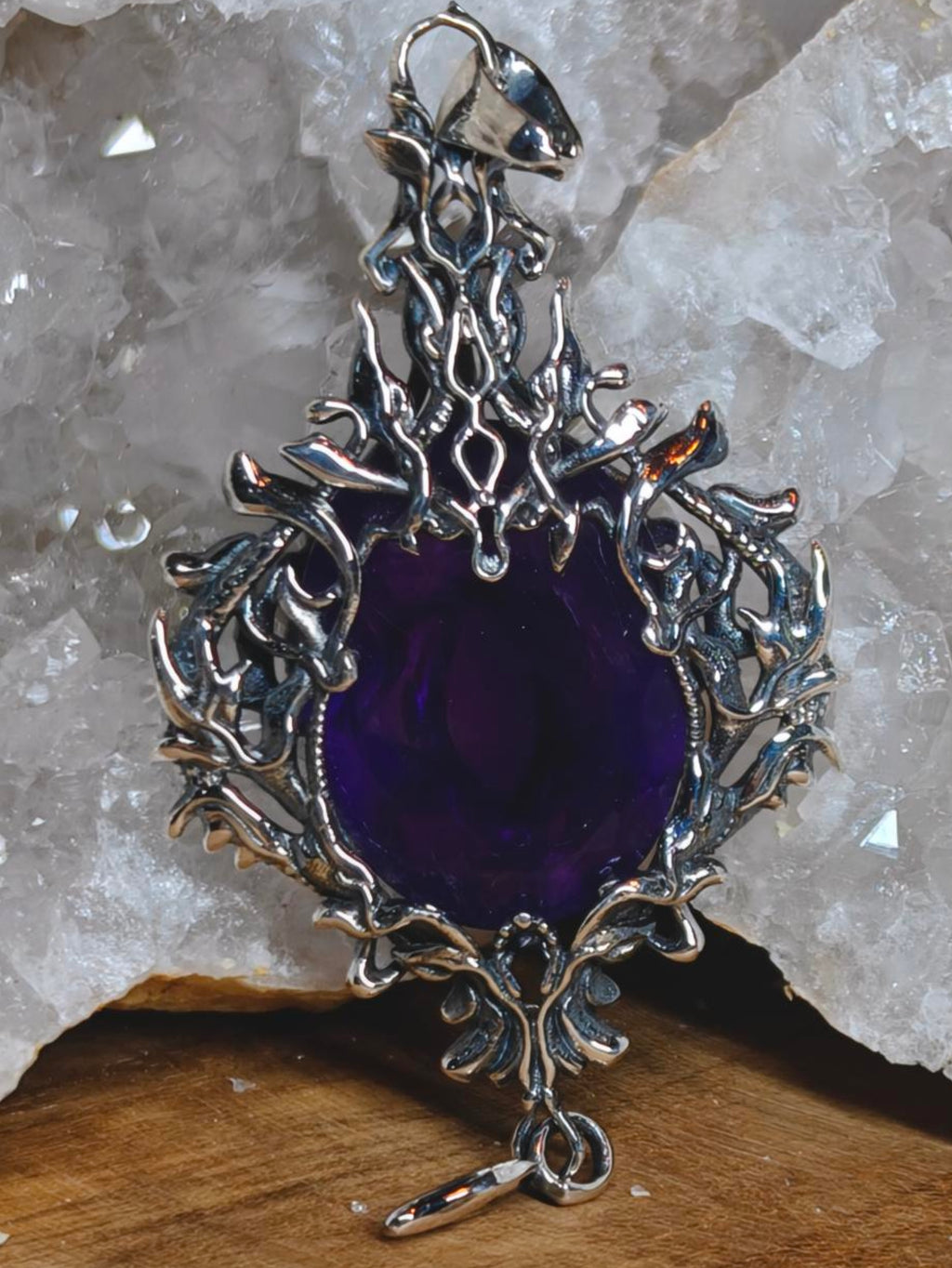 Nightbloom Pendant | Silver Plated