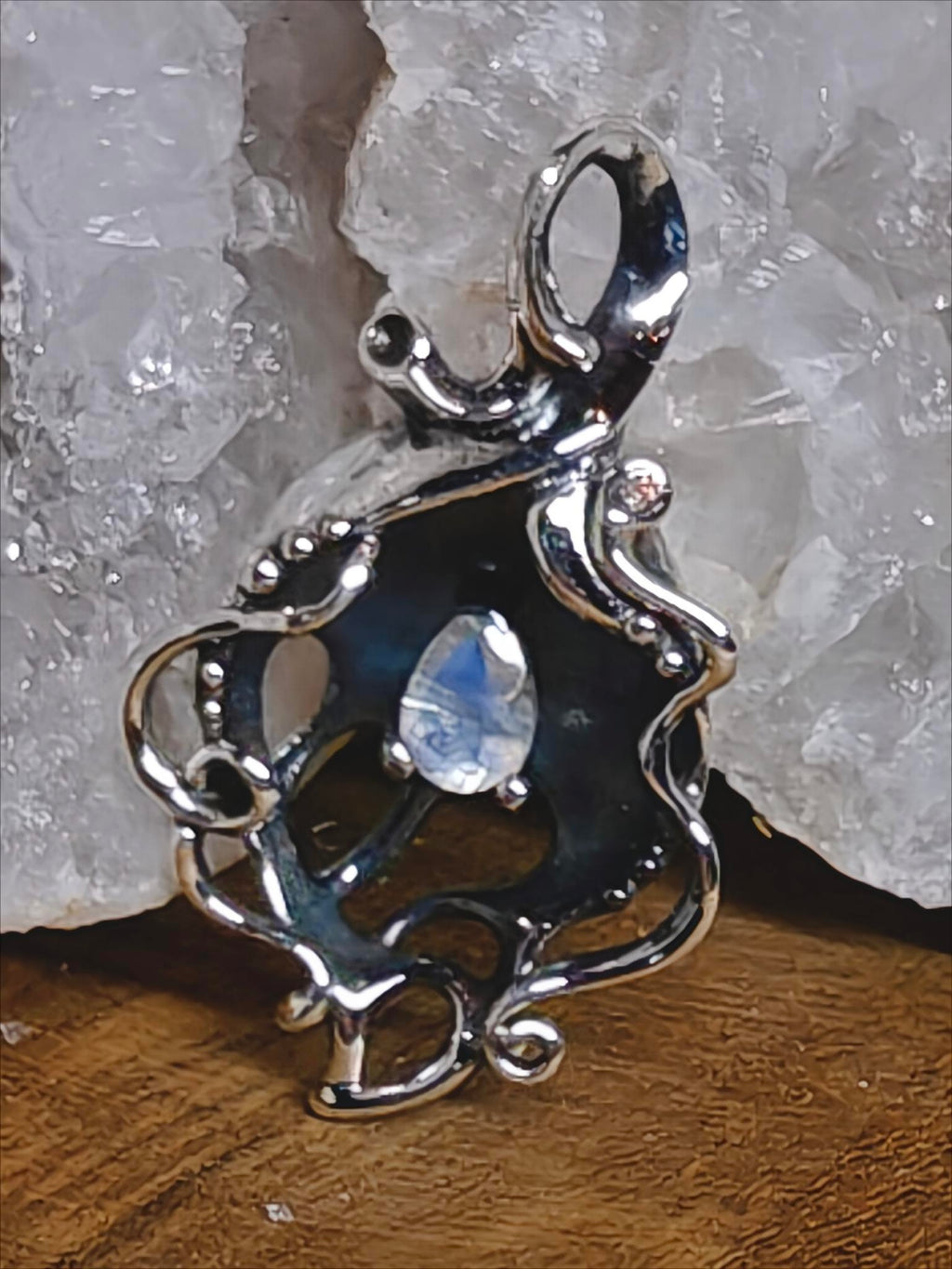 Petalshade Pendant | Silver Plated