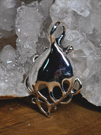 Petalshade Pendant | Silver Plated