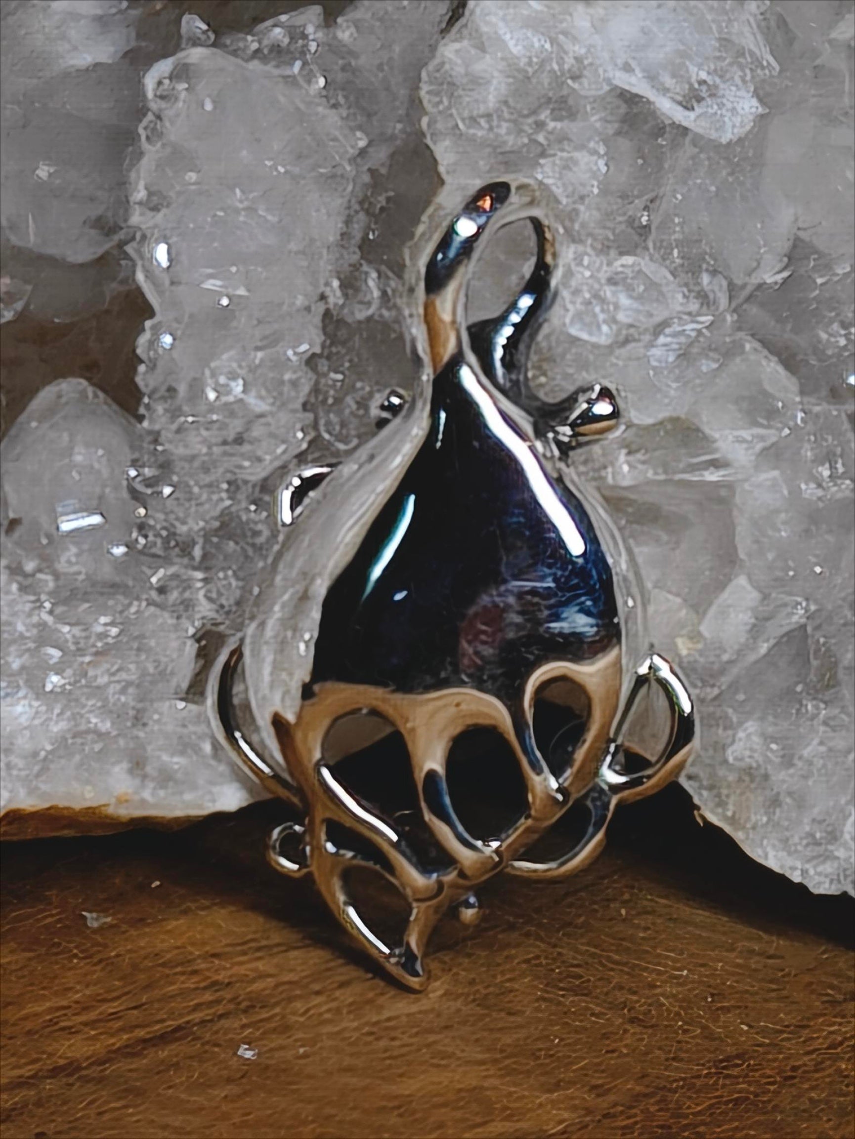 Petalshade Pendant | Silver Plated