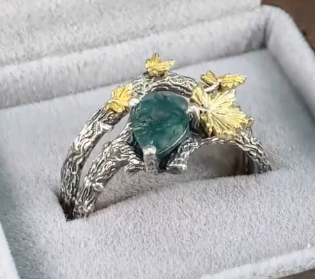 Forest ring (custom made)